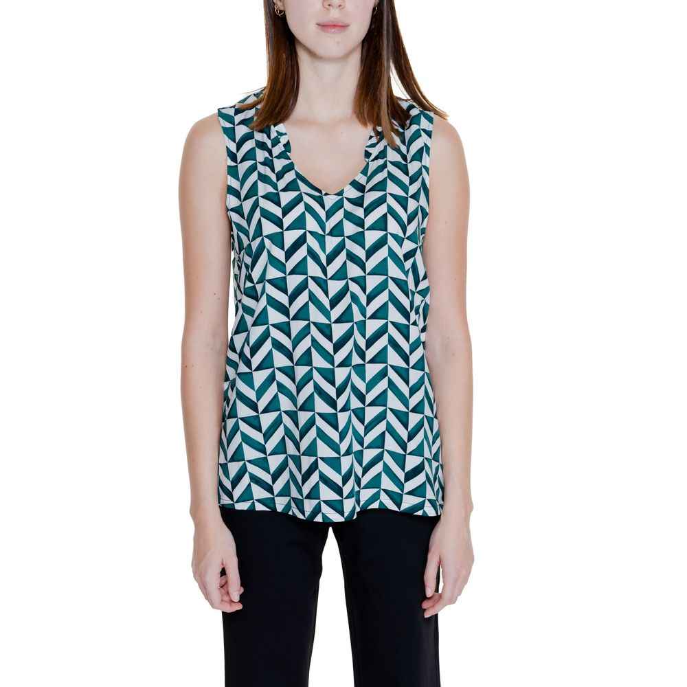 Street One Green Viscose Tank Top