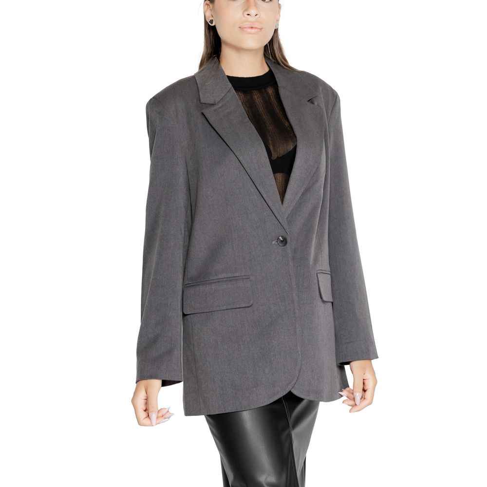 Only Gray Recycled Polyester Blazer