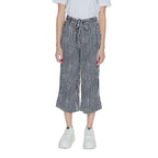 Only Black Viscose Cropped Pant