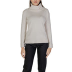 Street One Cream Viscose Turtleneck