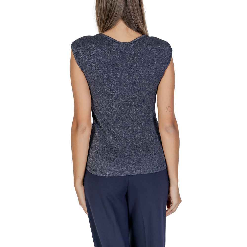 Street One Blue Viscose Tank Top