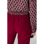 Vila Clothes Bordeaux Polyester Pant