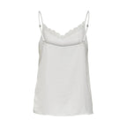 Jacqueline De Yong White Polyester Tank Tops