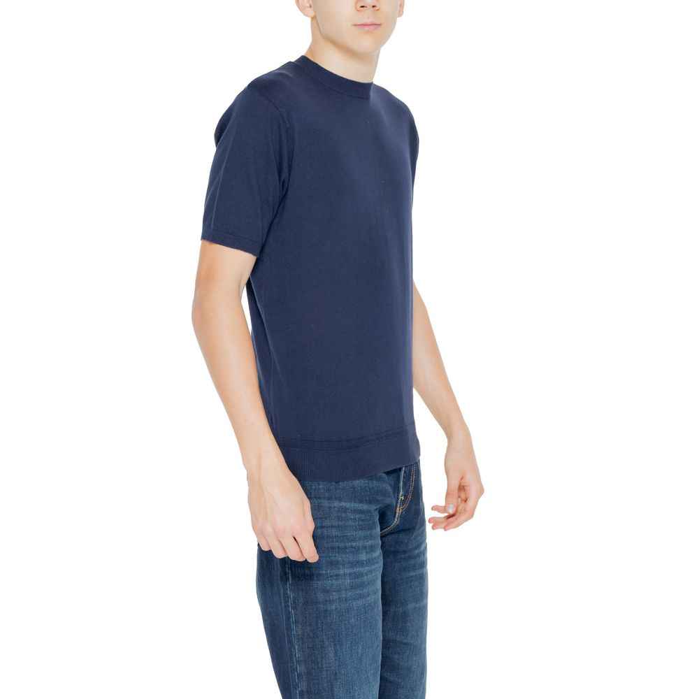 Hamaki-Ho Blue Cotton Sweater