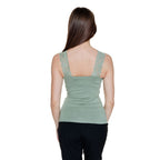 Vero Moda Green Viscose Tank Top