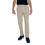 Tommy Hilfiger Jeans Gold Recycled Cotton Casual Pants