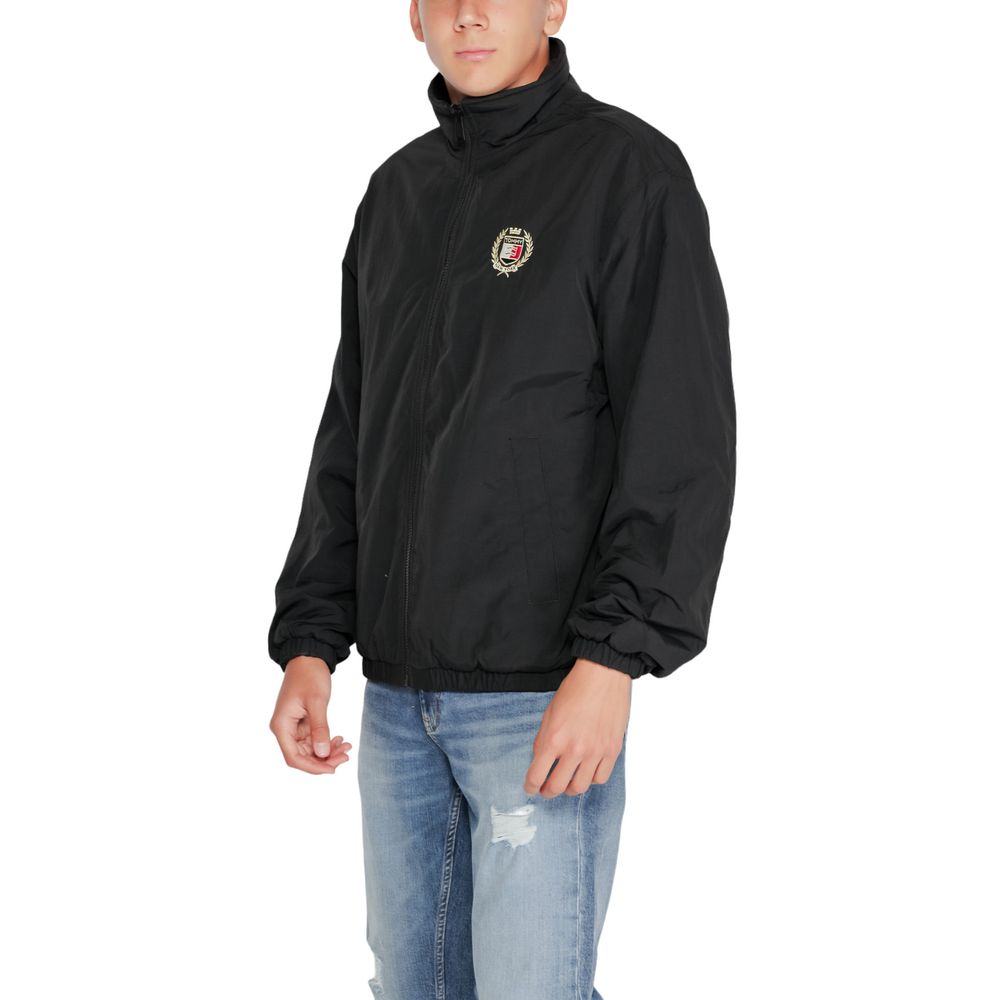 Tommy Hilfiger Jeans Black Recycled Polyester Jackets & Coat