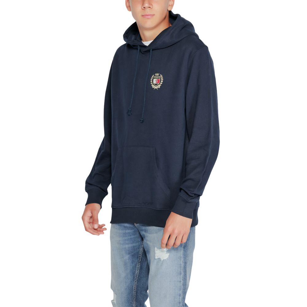 Tommy Hilfiger Jeans Blue Cotton Hoodie