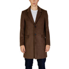 Antony Morato Brown Polyester Coat