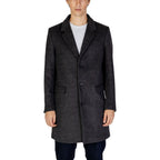Antony Morato Gray Polyester Coat