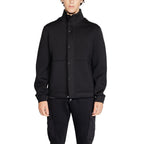 Antony Morato Black Polyester Full-Length Jacket