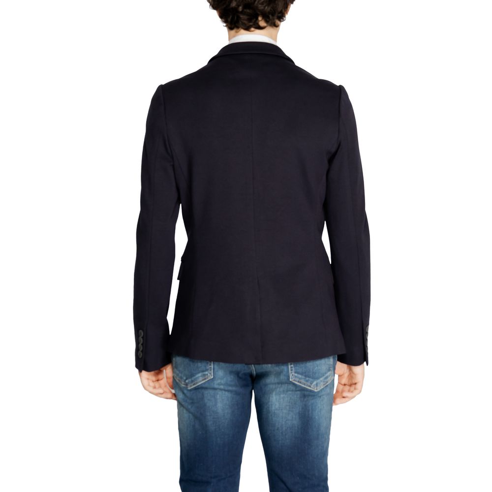 Antony Morato Blue Viscose Blazer