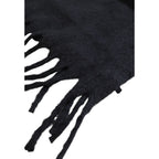 Antony Morato Black Polyester Scarf - Maison Luxe