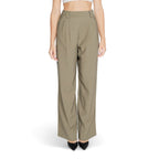 Morgan De Toi Green Cotton Pant