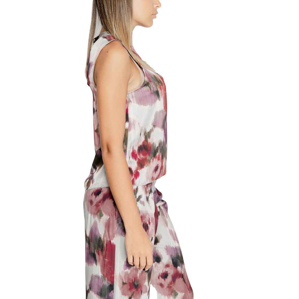 Rinascimento Bordeaux Polyester Tank Top