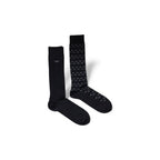 Emporio Armani Underwear Black Cotton Socks
