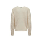 Jacqueline De Yong Cream Marabou Sweater