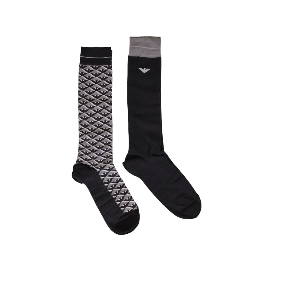 Emporio Armani Underwear Gray Cotton Sock - Maison Luxe