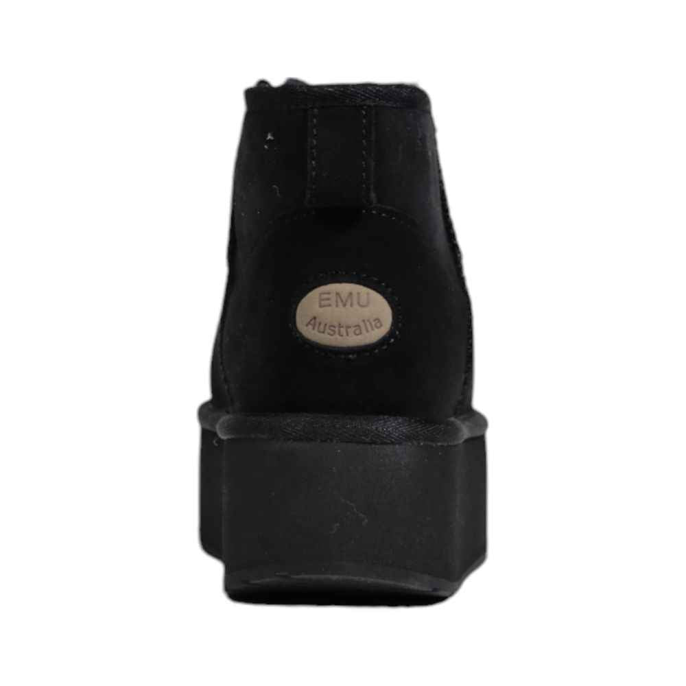 EMU Australia Black Leather Ankle