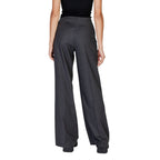 Morgan De Toi Gray Polyester Pant
