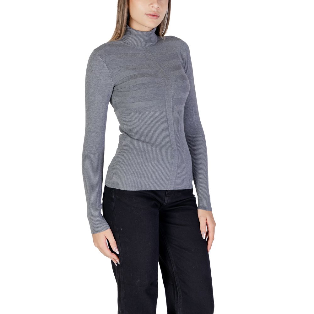 Morgan De Toi Gray Viscose Turtleneck