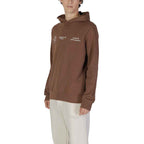 Underclub Brown Cotton Hoody
