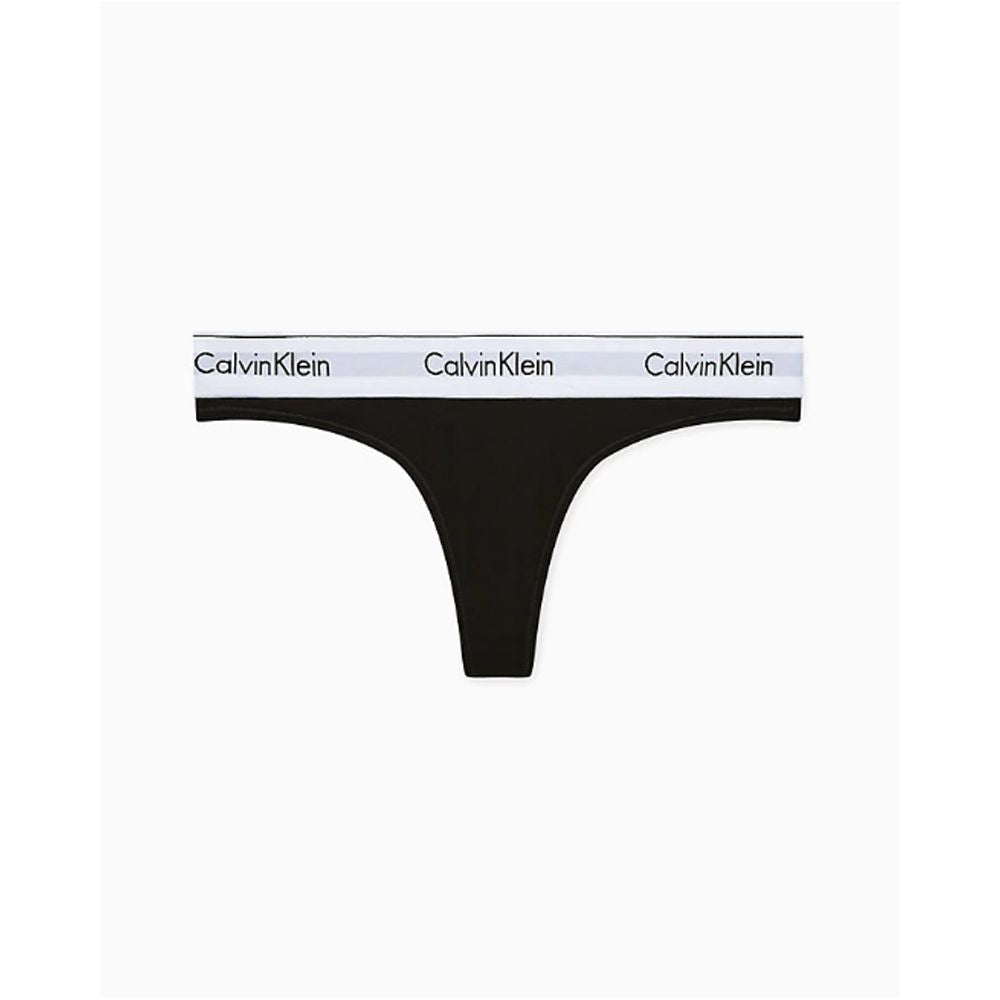 Calvin Klein Underwear Black Cotton Pantie