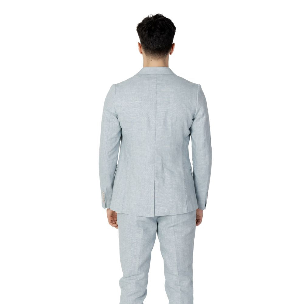 Antony Morato Green Linen Blazer