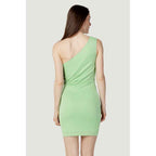 Only Turquoise Metal Short