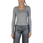Vero Moda Silver Recycled Polyester Long Sleeve