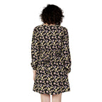 Jacqueline De Yong Black Viscose Short Dress