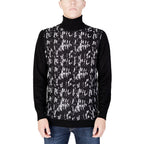 Antony Morato Black Wool Turtleneck