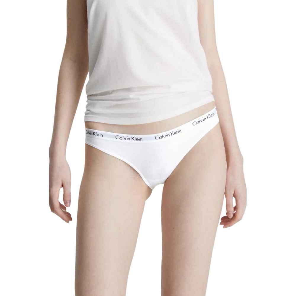 Calvin Klein Underwear White Cotton Panty