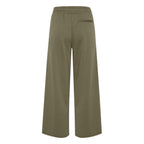ICHI Green Recycled Polyester Pant