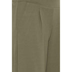 ICHI Green Recycled Polyester Pant
