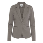 ICHI Beige Polyester Blazer
