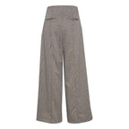 ICHI Beige Polyester Pant