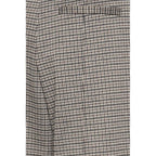 ICHI Beige Polyester Pant