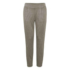 ICHI Beige Polyester Pant