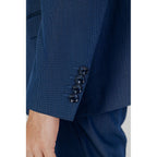 Antony Morato Blue Polyester Blazer