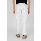 Antony Morato White Cotton Skinny Jeans