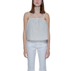 Vero Moda Beige Organic Cotton Tank Top