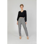 Morgan De Toi Black Polyester Pant