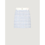 Morgan De Toi Blue Polyester Mini Skirt