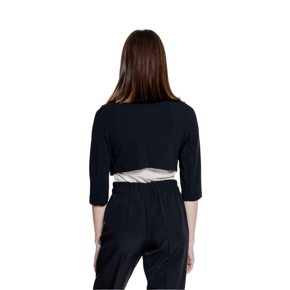 Rinascimento Black Polyester Sweater