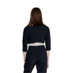 Rinascimento Black Polyester Sweater