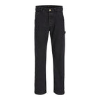 Jack Jones Black Cotton Relaxed Fit Jeans