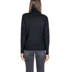 Alviero Martini Prima Classe Black Viscose Turtleneck