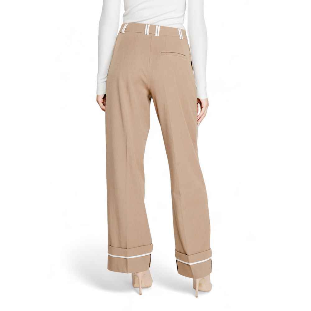 Only Brown Recycled Polyester Pant