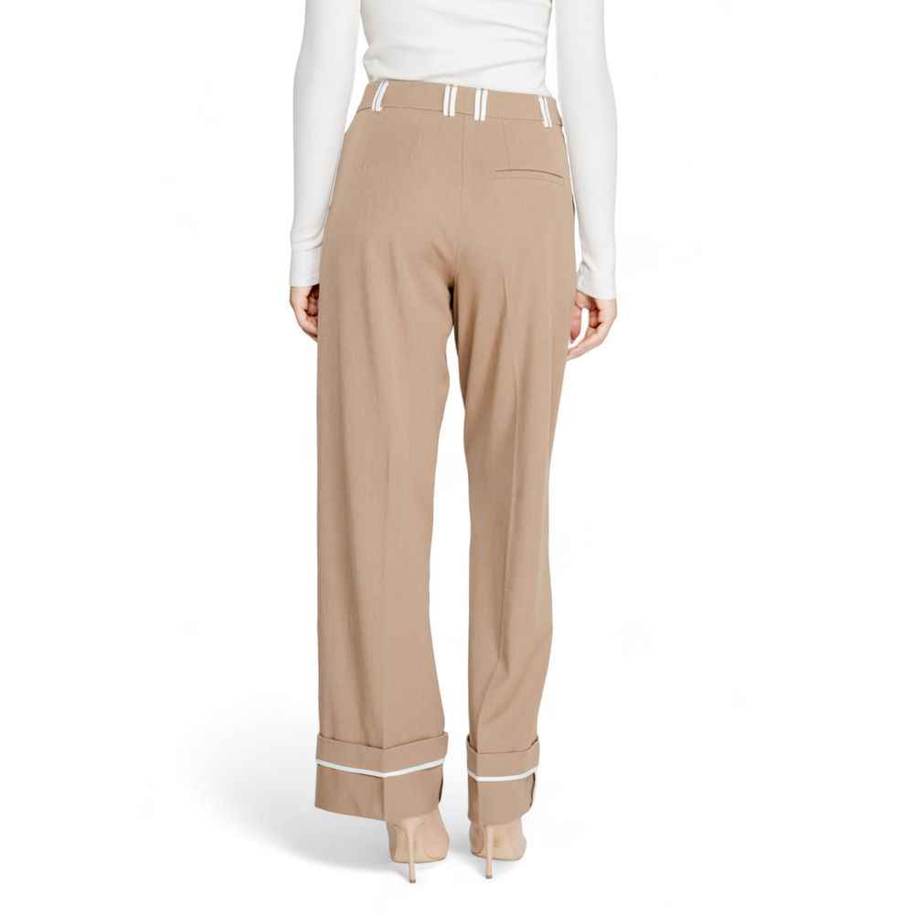 Only Brown Recycled Polyester Pant